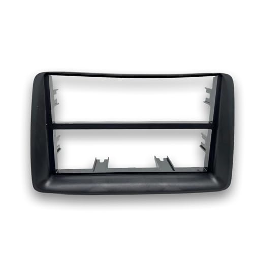 Cadre stéréo 2ISO pour Panda 169 kit intégration autoradio gris 2003-2011