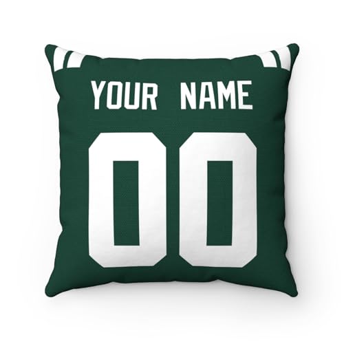 Image of ANTKING Throw Pillow 2 Pack Custom Any Name and Number Personalized Gift for Men Women Boys