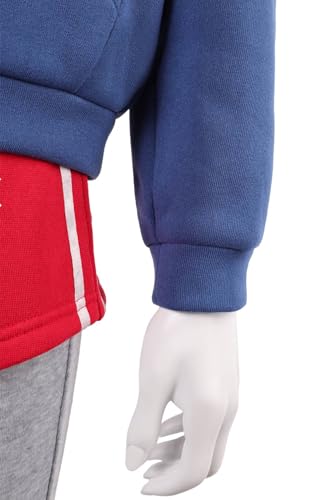 Yulefly Eleven Costume Strange Cosplay Eleven Costume Hoodie Set Women's Carnival Costume Halloween L - Image 4