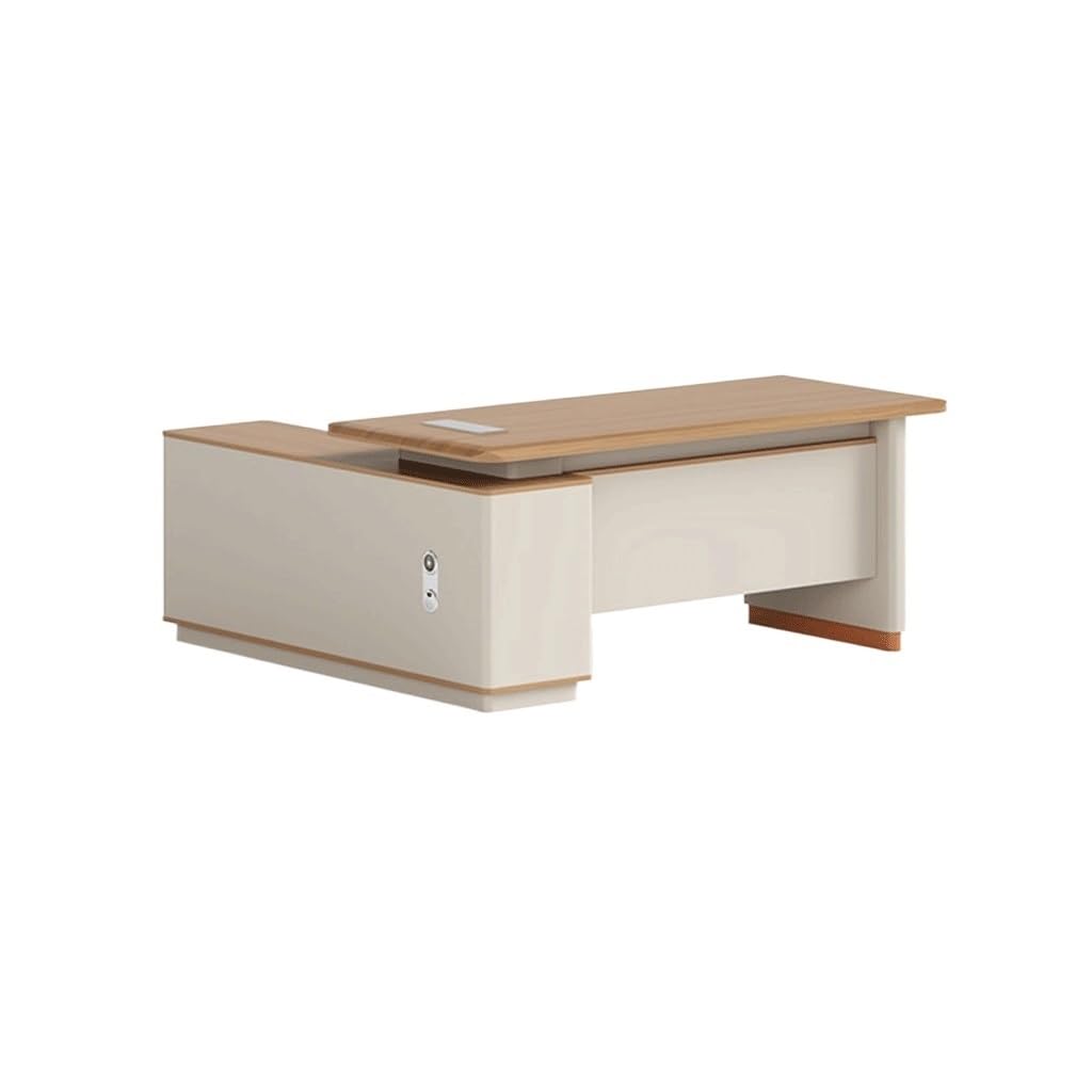 Mesa de Escritorio Para Computadora Scrivania Boss, Scrivania Da Ufficio Moderna, Scrivania Da Supervisore, Scrivania Da Manager, Mobili For Ufficio Scrivania da Studio Per Camera da Letto(A)