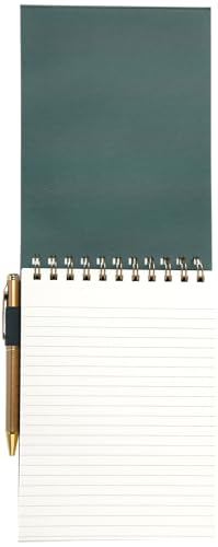 Cuaderno de espiral superior con hojas perforadas para apuntes limpios A5 6