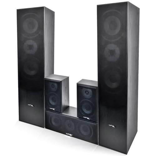 HYUNDAI Ensemble 5 Enceintes HiFi/Home-Cine 850W E1004BL