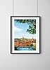 Hewson's Gifts UK Travel Print UK Cities and Shires, Handmade Print Of The Beautiful Places of United Kingdom, UK Artwork Wall Art Poster For New Home Kitchen Print (Bath, A2 Unframed Print) #1