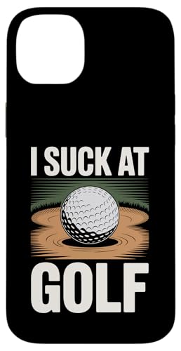 I Suck At Golf Joke ʔSt s Ȓj St X}zP[X iPhone 14 Plus p