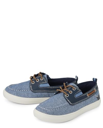The Children's Place Boy's Slip on Boat Shoes2