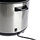 EMERIO automatischer Eco Reiskocher | groß | 2.2L Volumen | Warmhaltefunktion | Antihaftbeschichtung | Glasdeckel | inkl. Reislöffel + Messbecher | Schongarer | 900 Watt | Edelstahl | RCE-132390