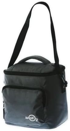 Carrying Bag for the Breathing Trainer with Warm Steam Intake, Portable Travel Carry Case with Zip Pockets and Strap for Trainer Device