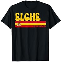 Retro Elche Ciudad España Vintage Estética Vacaciones de Verano