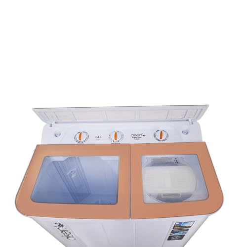 Image of AISEN SEMI Washing Machine 7.0 Kg Toughened Glass Top (GOLDEN GLASS) A70SWT640