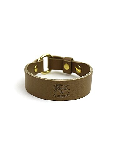 (イルビゾンテ) IL BISONTEレザーブレスレット5472305597・006 2(メンズ) 18(ミドルグレー)