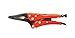 Grip-On - GR127B10 127B10 10-Inch Bent Long Nose Locking Pliers in Orange Epoxy