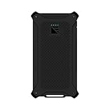 Dark Energy Poseidon IP68 Waterproof, Shockproof, Dustproof, 10,000mah, 2 USB Port, 3.4 Amp Portable Charger and Light PLUS Paracord Charging Cable, Dark Edition-Black