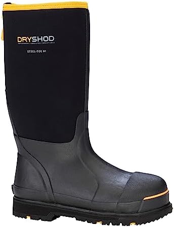 Dryshod Mens Hi Waterproof Steel Toe Work Safety Shoes Boots- Black Size 7 | Image 2