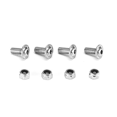 Rideaux à lamelles en PVC +avec 4 vis à tête bombée et écrou M5 x 12 mm Cover