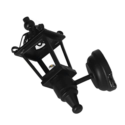 SPYMINNPOO Puppenhaus Wandleuchte 1:12 Puppenhaus LED Wandleuchte Metall Simulierte DIY Miniatur Wandleuchte Puppenhaus… – Bild 8