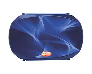 Razor Insulated Lunch Box with Stainless Steel Inner & Stainless Steel Container (Blue), 700 Milliliter