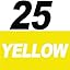 25Pcs-Yellow