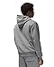 Men's Essential Fleeve Pullover Hoodie Kangaroo Pocket DQ7466 Grey (Large)