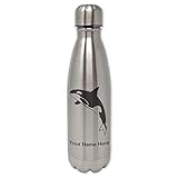 SkunkWerkz Water Bottle, Killer Whale, Personalized Engraving Included