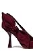 kate spade new york Women's Bunnie Suede Pump, Dark Merlot, 9