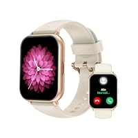 RUIMEN Smartwatch Uomo Donna Chiamate e Whatsapp Smart Watch Fitness Sportivo Impermeabile Orologio Smart Contapassi Cardiofrequenzimetro da polso Saturimetro per Android iOS Galassia