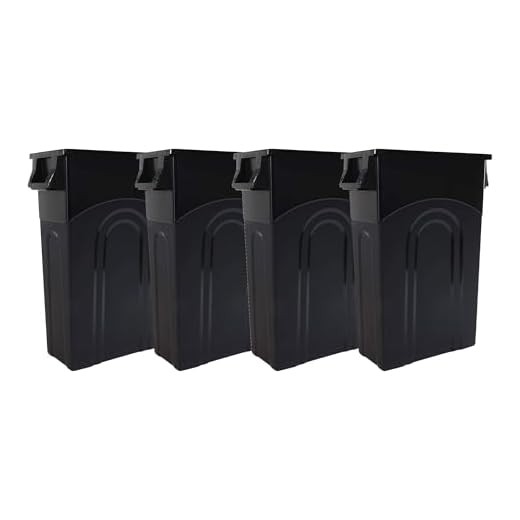 Space Saving Highboy Waste Container Pack