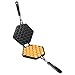Placa de Repuesto para bubble waffle, gofrera sandwichera Molde para hornear antiadherente Egg Waffle Pan Cake39*20.8cm
