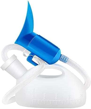 Portable Urinals for Women, OOCOME Female Urinal Spill Proof Reusable Urine Bottles Potty Pee Bottle 2000ml for Adults Elderly Car Travel Camping
