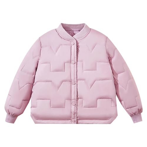 Girls Fall Winter Jacket Warm Lightweight Down Coat Button Down Quilted Jackets Cozy Puffer Coat Tween Girl Clothes