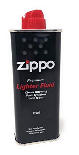 Image of Zippo WP16172 Aluminum Zippo Lighter Fluid 125ml, 6 Centimeter (Black)