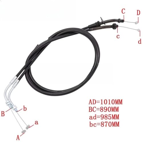 Cable de acelerador para sustitución en motos cruiser XVS 400 y 650 2
