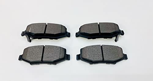 Plaquettes de frein arrière Dodge Nitro KA à faible émission de poussière