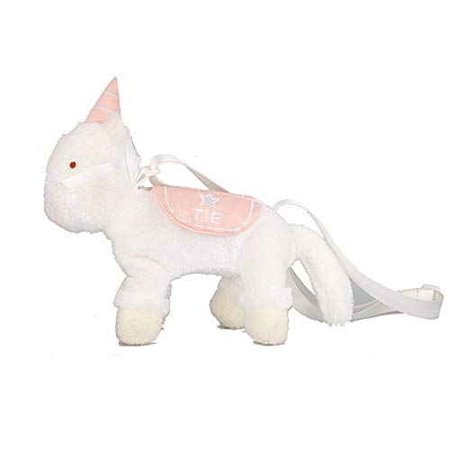 MJTP Unicorno Peluche Zaino Carina Unicorno Zaino Casuale Viaggio Zaino 3D animale zaino