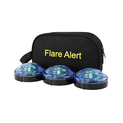 LED Road Flare Kit, 1 Watt, Blue