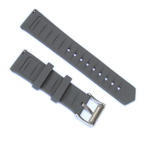 Image of WAMD Quick Release Silicone Rubber Watch Straps - Mercury - 18mm, 20mm, and 22mm Watch Straps for Watches.