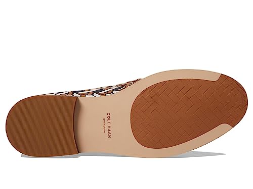 Cole Haan Cole Haan Lux Pinch Penny Women’s Loafers - Leather Upper - Cushioned - Rubber Outsole - Slip-on Style Rattan Printed Leather 5 B - Medium