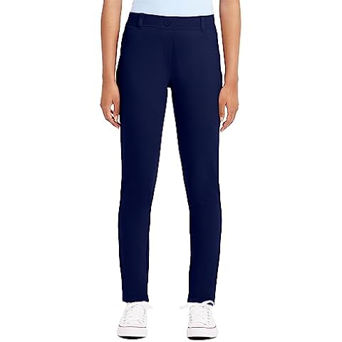 Nautica Women's Stretch Jegging Pant for School Cover