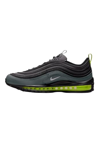 NIKE Sportswear - Sneakers Air Max 97 in Pelle, Grigio-Bianco