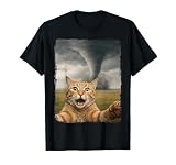 Cat Tornado Selfie Meteorologist T-Shirt