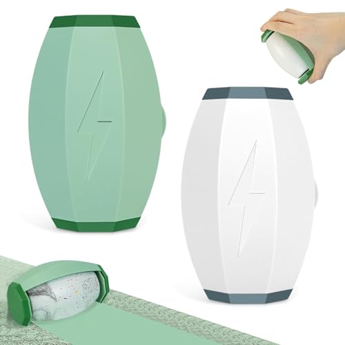CTENG Rodillo Pelusa portátil, Rodillo quitapelusas Reutilizable y Lavable, 2 Unidades Rodillos Pelusas para Pelo de Mascotas, Bola de Gel Adhesiva para Pelo de Mascotas, Ropa, Viajes y hogar