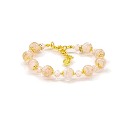Bracelet en verre de Murano original, illuminez vos tenues quotidiennes et soirées
