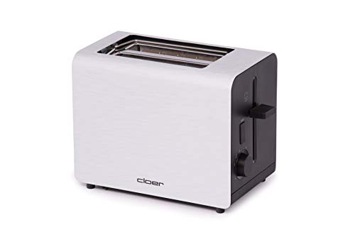 Cloer 3519 Toaster, 825 W, für 2 Toastscheiben, integrierter Brötchenaufsatz, Nachhebevorrichtung, Krümelschublade… – Bild 3