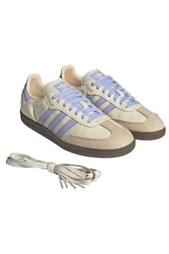 Image of adidas Samba OG Womens Sneaker (Cream White Violet, 6.5)