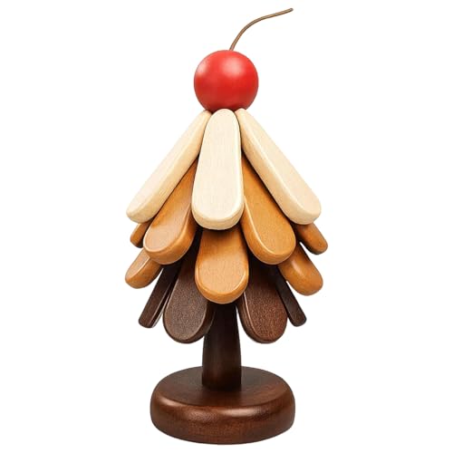 Weldphur Posavasos Y Salvamanteles De Madera con Diseño De Árbol,4 Piezas Plegable Antideslizante Mantel Individual - Mantel Individual para Mesa con Soporte,para Cocina Picnic Comidas Fiestas Cocina