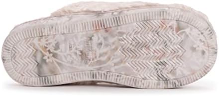 MUK LUKS Women's Wen Shearling Slipper,Ivory,L | Image 5