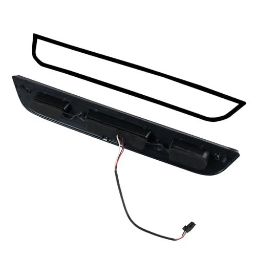 Image of Third 3rd Brake Light LED for 2015-2020 Ford F150, High Mount Rear Brake Lights Assembly for 2017-2020 F250 /F350 /F450 Super Duty, Waterproof Center Cab Lamp Stop Light (Black)