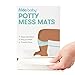 Frida Baby Potty Mess Mats, Disposable, Super-Absorbent Floor Pads for Easy Cleanup, 20 Count
