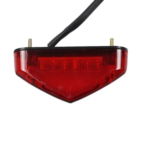Lámpara matrícula multifunción de 12V con luces de freno integradas