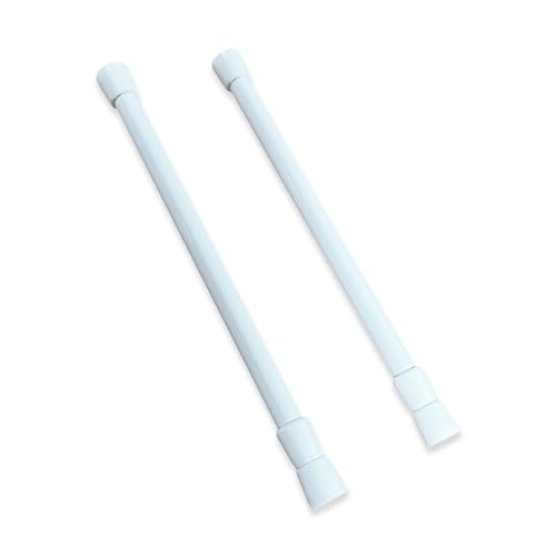 OLPRO Lot de 2 barres de rangement télescopiques pour placard et réfrigérateur 41-71 cm pour caravane, camping-car, idéal pour garder les choses...