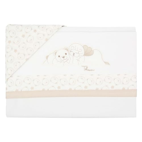 Thun Set lenzuolino e federa con Teddy e angelo